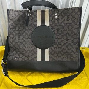 Coach Black and Gray oversized bag